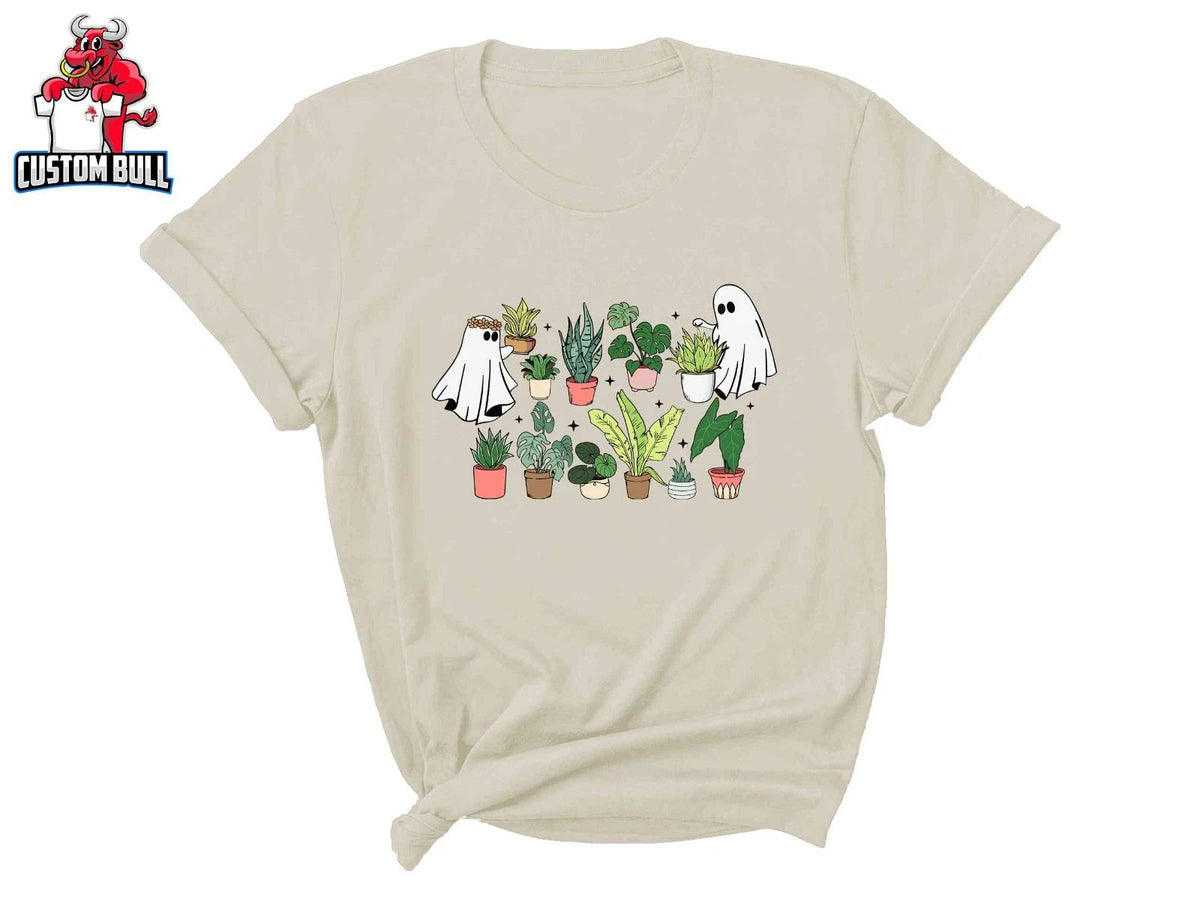 Ghost Plant Tree Shirt, Ghost Plant Lady, Cute Ghost Shirt, Gardening Gift Unisex