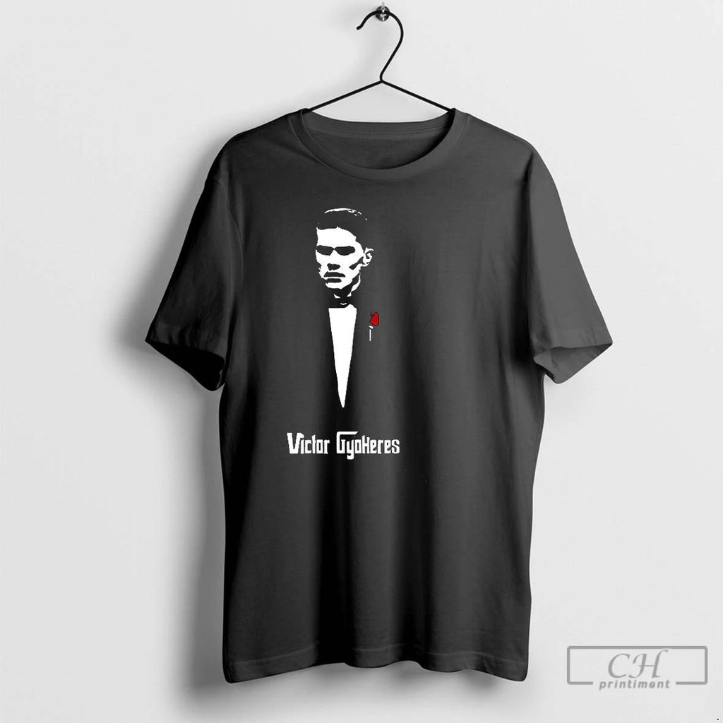 Premium Viktor Gyokeres Arsenal Godfather Style T Shirts Unisex
