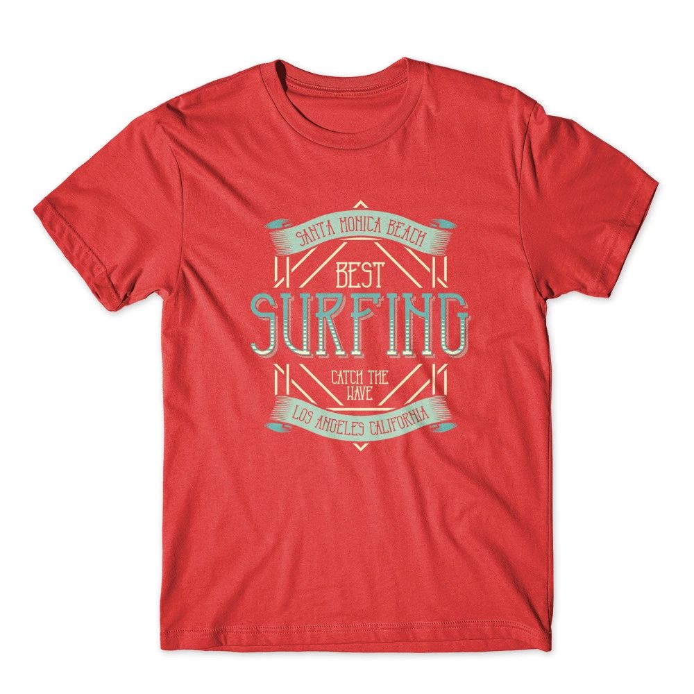 Best Surfing 100% Cotton Premium Tee New Unisex