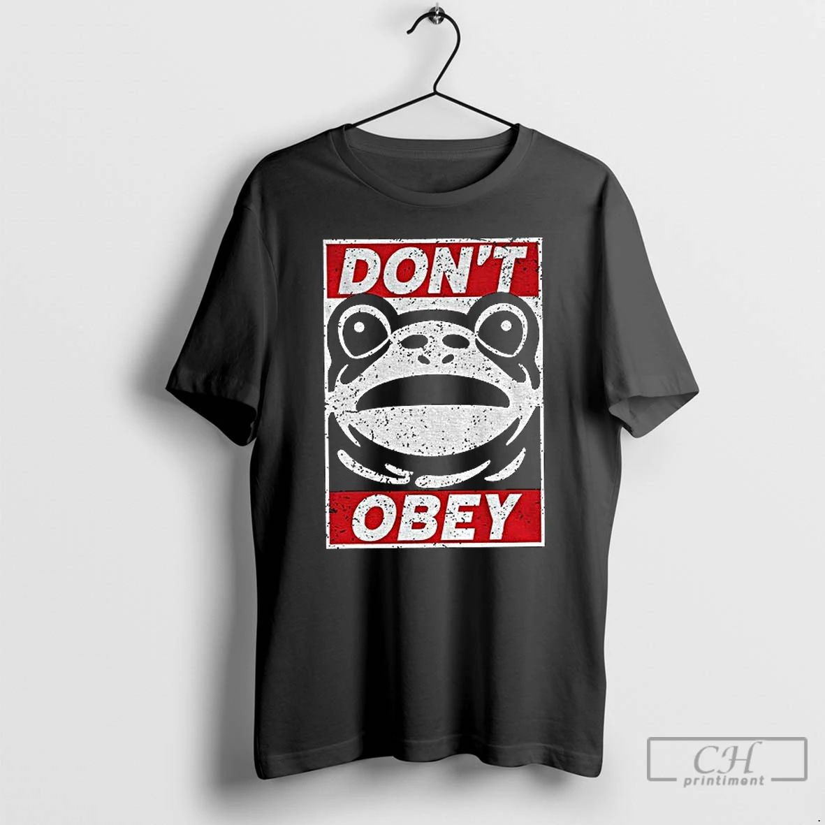 Premium Portland Frog Demands That You Dont Obey T Shirts Unisex