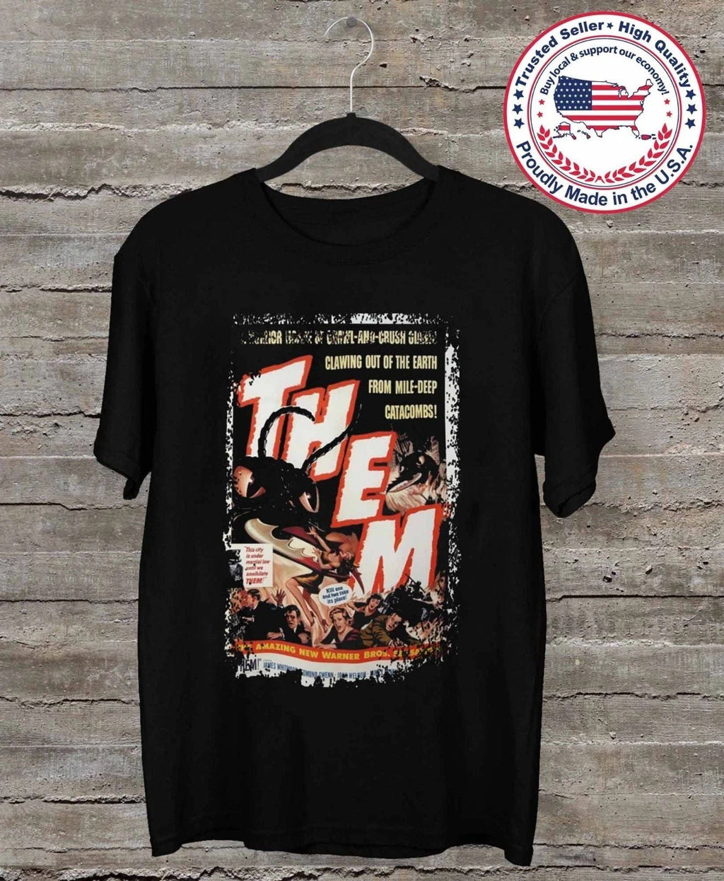 NEW!! Them (1954) Movie inspired Unisex