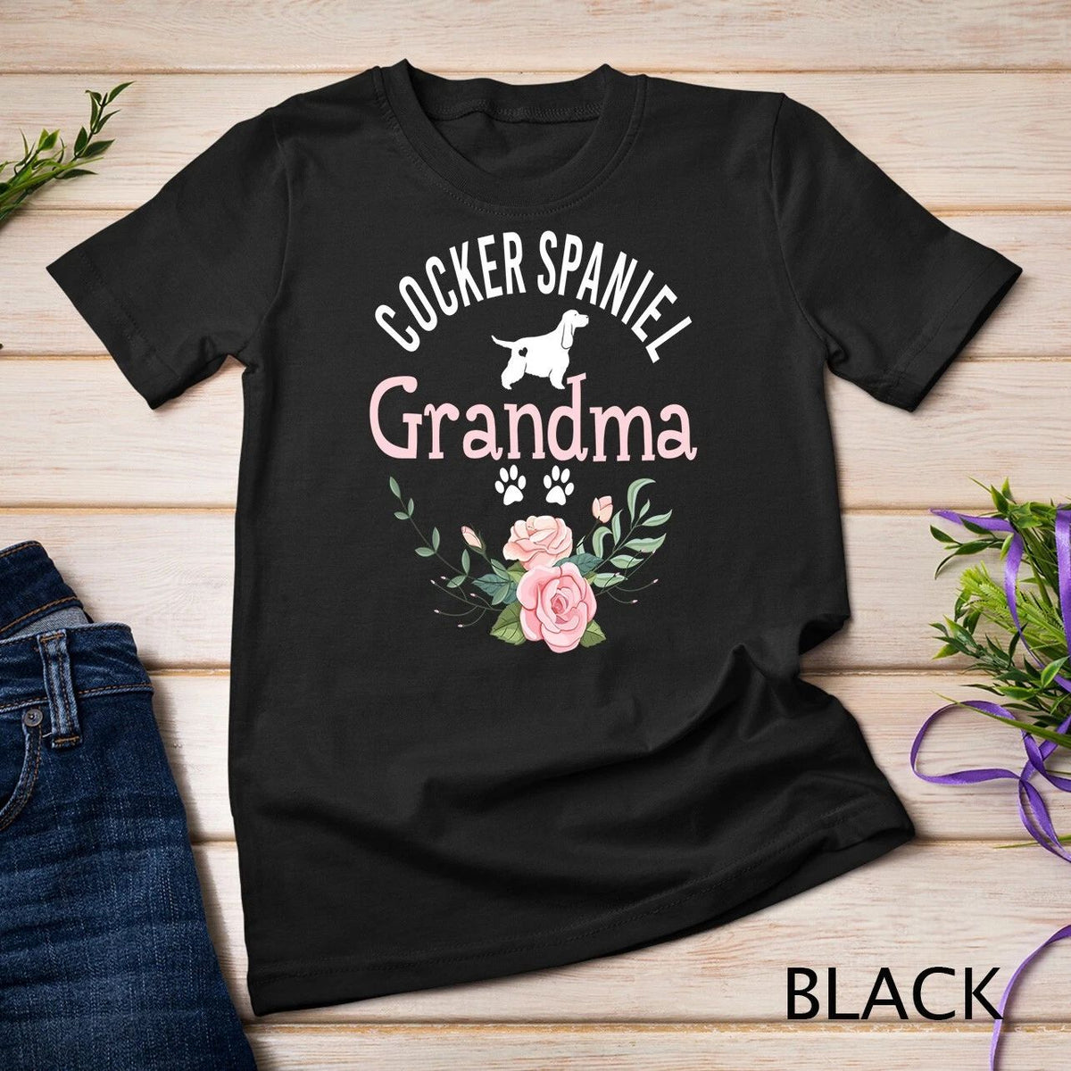 Cocker Spaniel Grandma Gifts Womens Cute Dog Lover Christmas Unisex Unisex