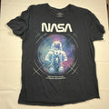 NASA Hyper Space Graphic T Shirt National Aeronautics Large L Cotton Unisex