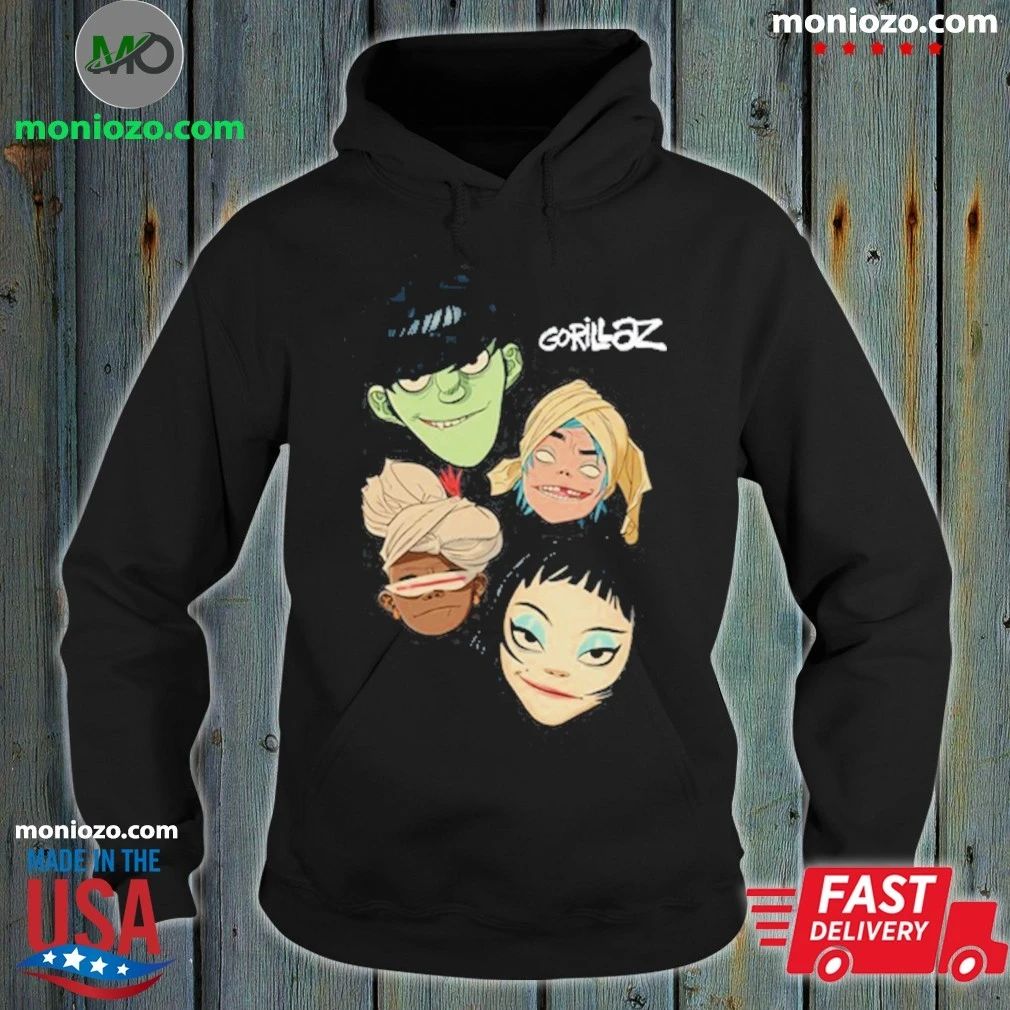 Original Gorillaz The Mountain Heads Shirt Unisex