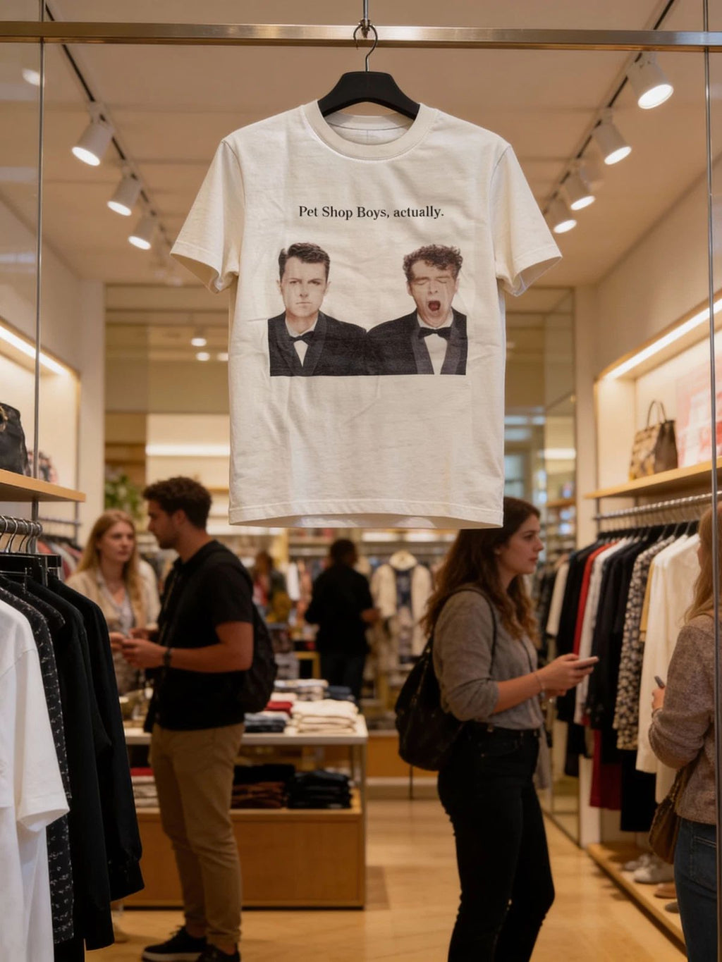 Pet Shop Boys Actually Gift For Fan White All Size Shirt Unisex