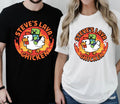 Steve LavaChicken Jockey Tshirt, ChickenLava Vide Game Shirt, Printed Trendy Top Unisex