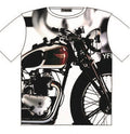 Vintage Triumph Motor Cycle T Shirt Street Fashion Mens Ladies Unisex