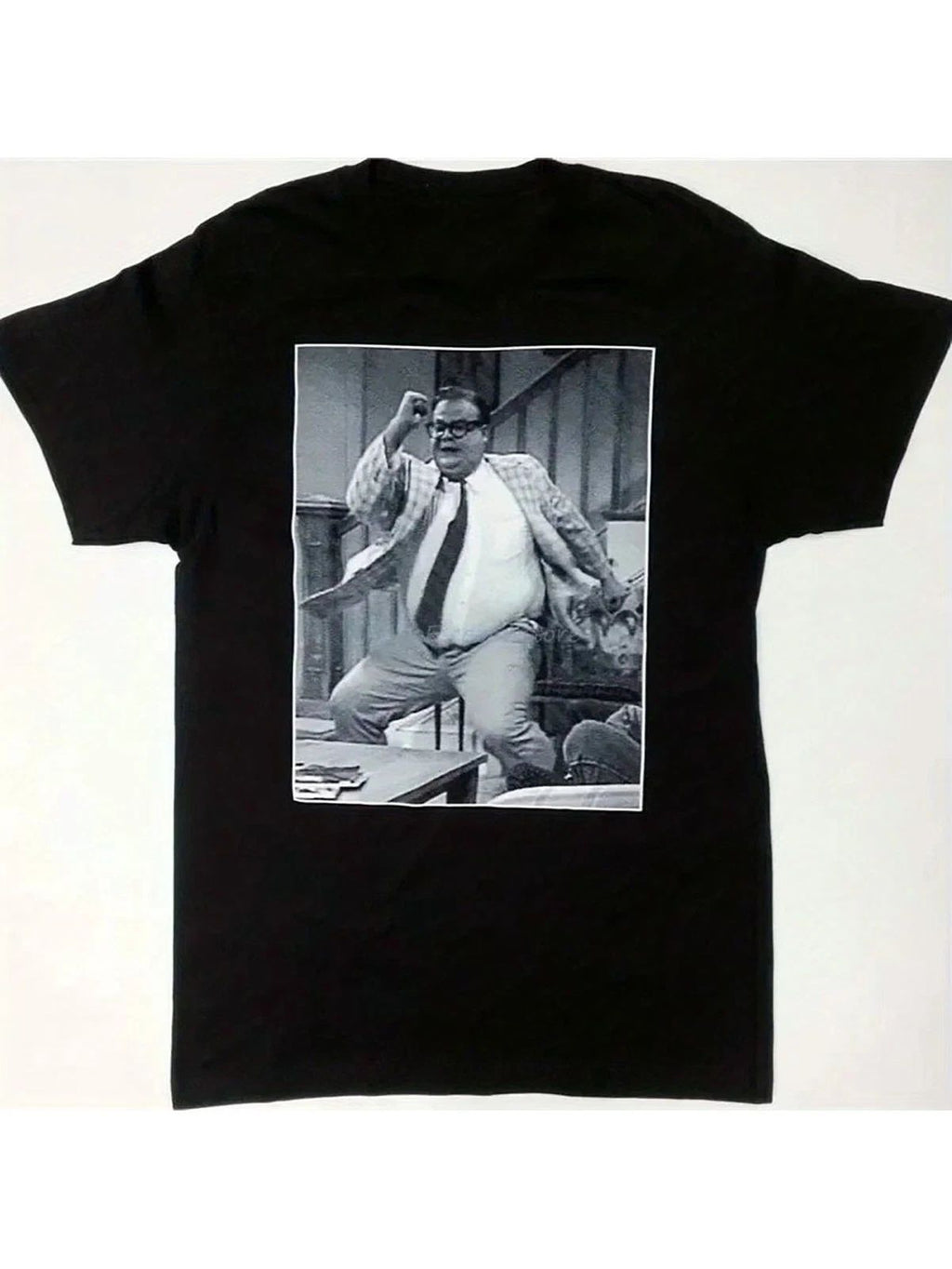 Men'S Casual Cotton with Chris Farley SNL Motivational Speaker Print, Cr Unisex