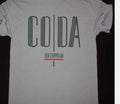 LED ZEPPELIN 'CODA' Album Cover Unisex Cotton , Size S-5XL (white) Unisex