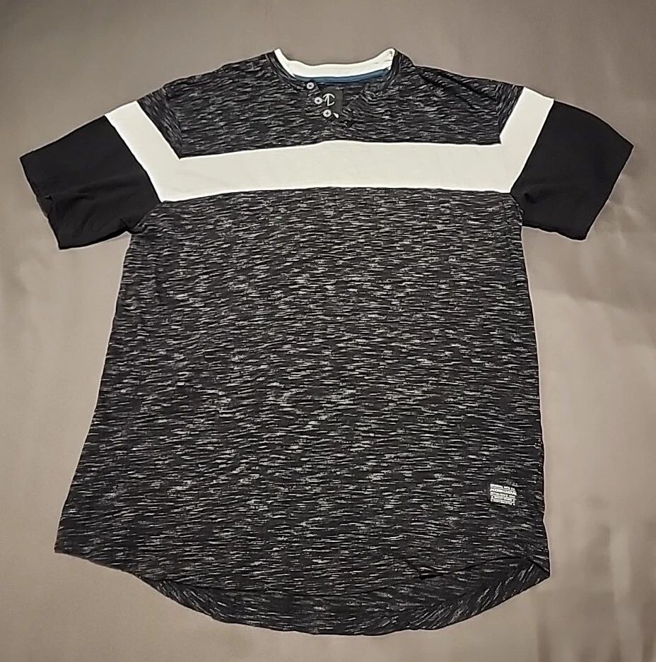Modern Culture T Shirt Men's Size 2XB Grey/White Unisex