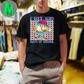 Original Baseball Ice Cream Drip, I Hit 100 Days Of School Unisex