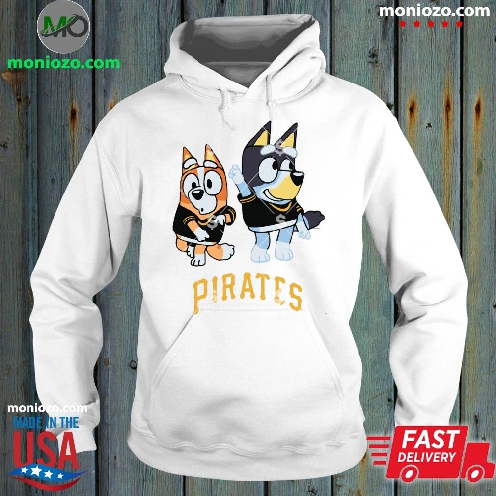 Bluey Pittsburgh Pirates Shirt Unisex