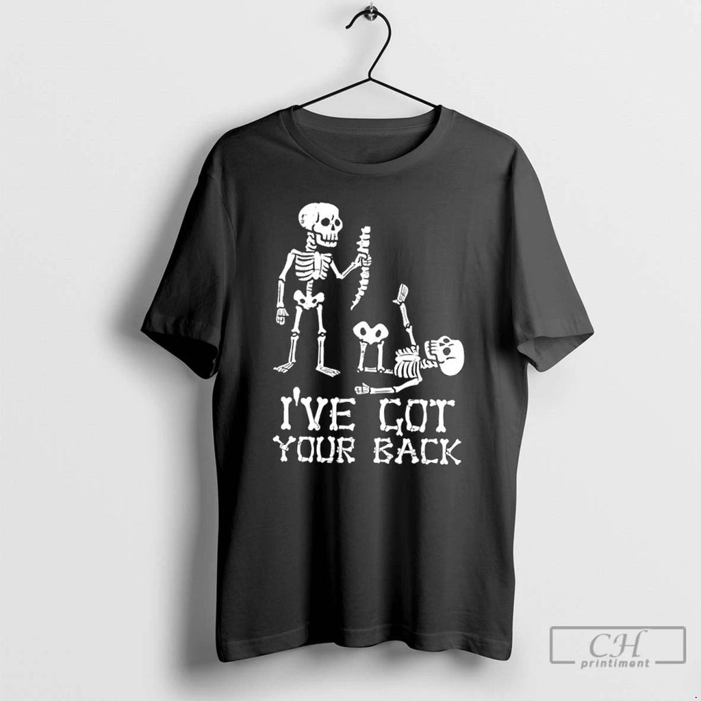 Classic Skeletons Ive Got Your Back T Shirts Unisex
