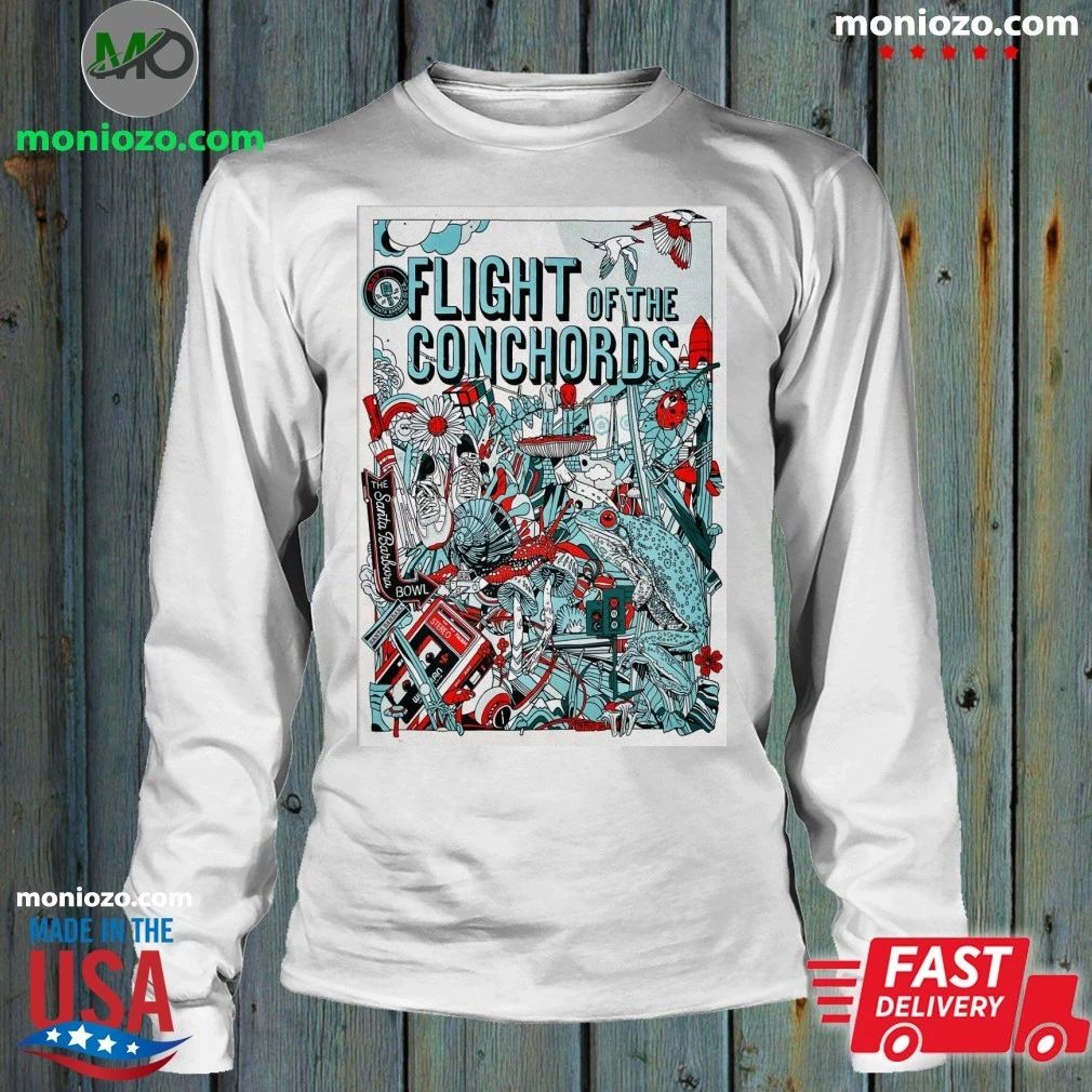 Flight Of The Conchords 5 7 2026 Santa Barbara CA Poster Shirt Unisex