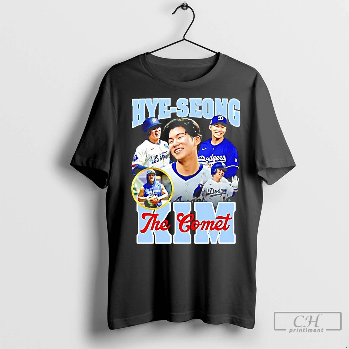 Premium The Comet Hye Seong Kim Los Angeles Dodgers 90s Bootleg Unisex