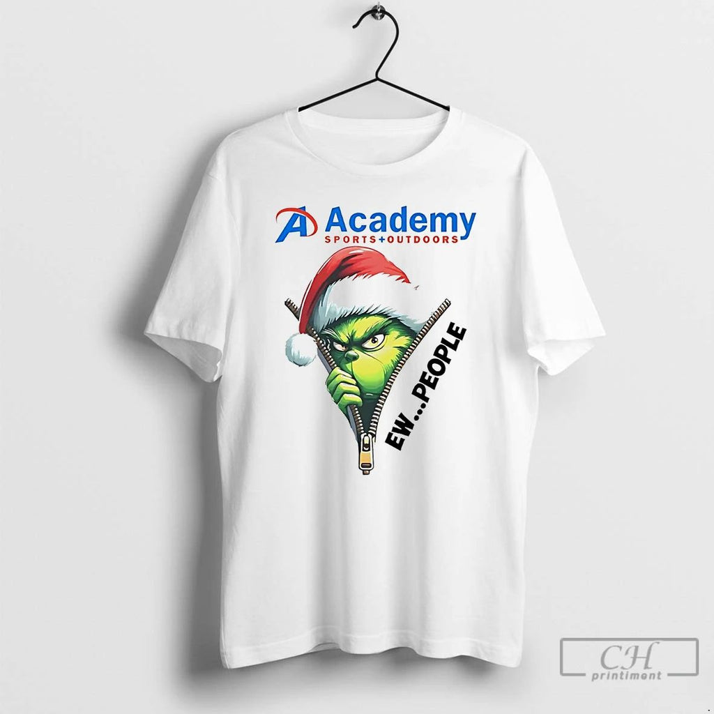 Classic Grinch Academy Sports Outdoors Ew People Christmas T Shirts Unisex