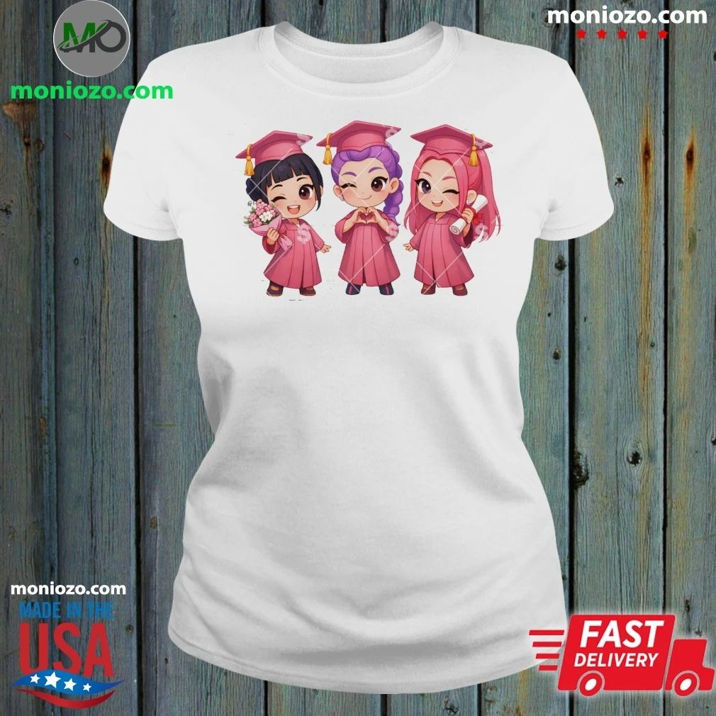 Kpop Demon Hunters Huntrix Graduate Shirt Unisex