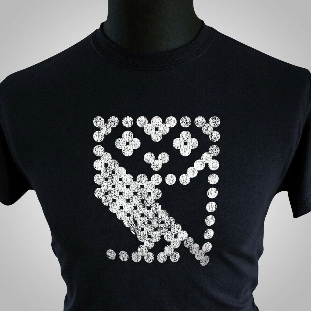 BBC Acorn T Shirt Micro B Computer Owl Retro 80's Black Unisex