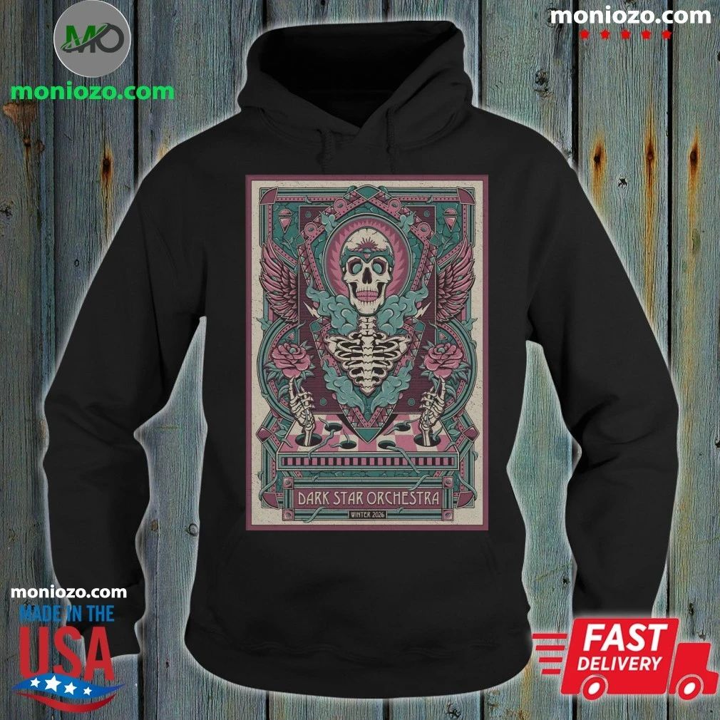 Dark Star Orchestra Poster Winter 2026 Shows Shirt Unisex