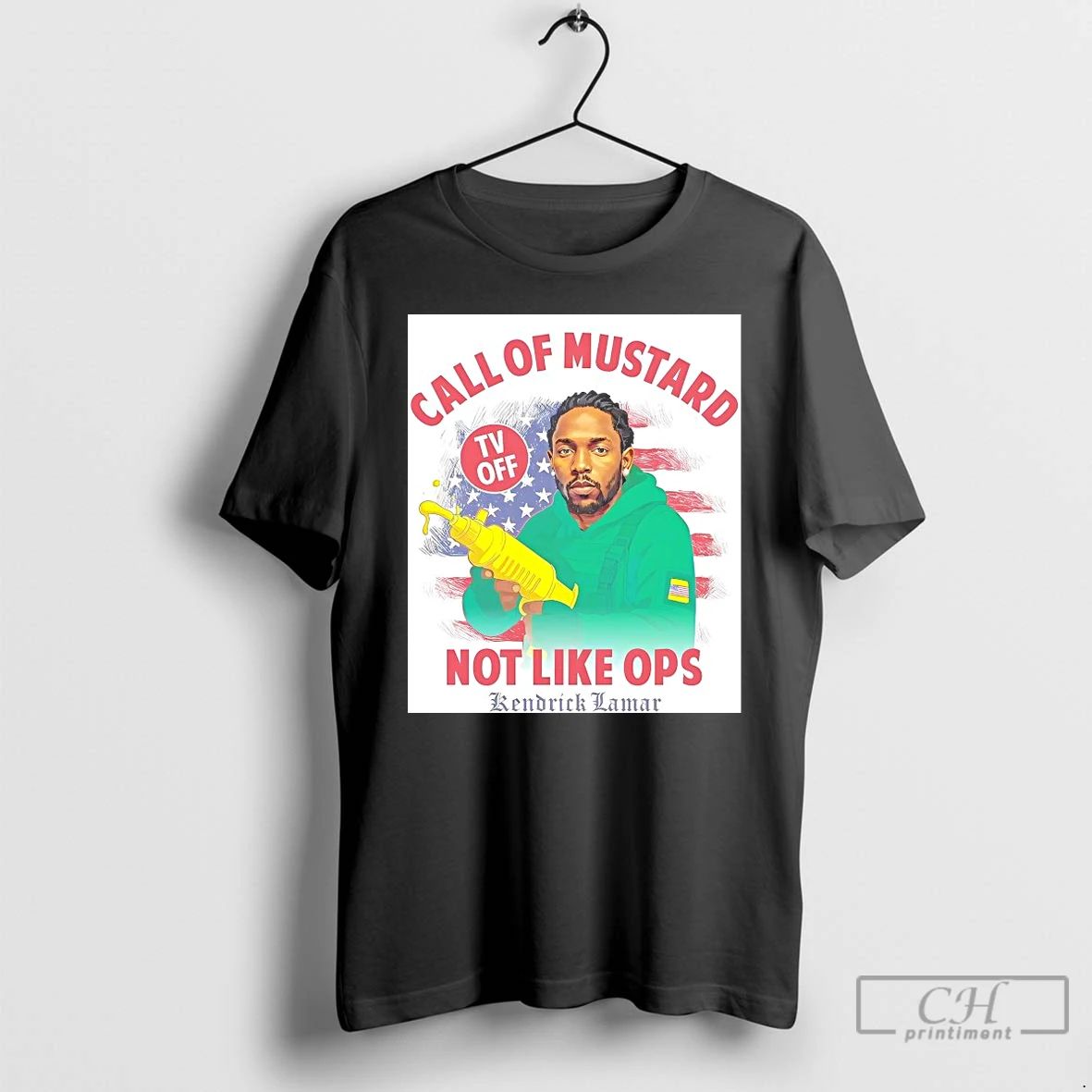 Classic Kendrick Lamar Call Of Mustard Not Like Ops Tv Off T Shirts Unisex