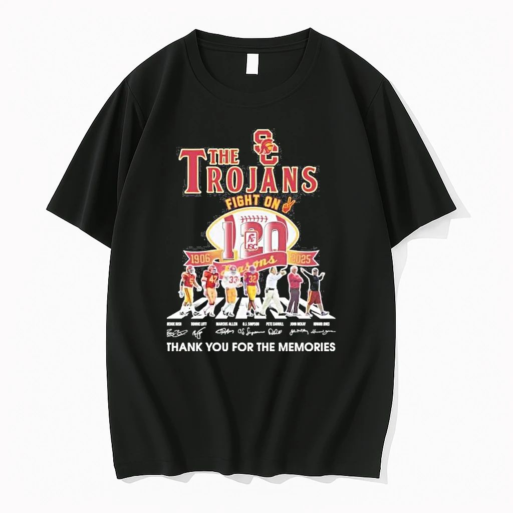 The Usc Trojans Abbey Road Fight On 120 Seasons Tshirts Sweater Unisex