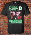 Public Enemy Apocalypse 91 Graphic Rap Tee Unisex