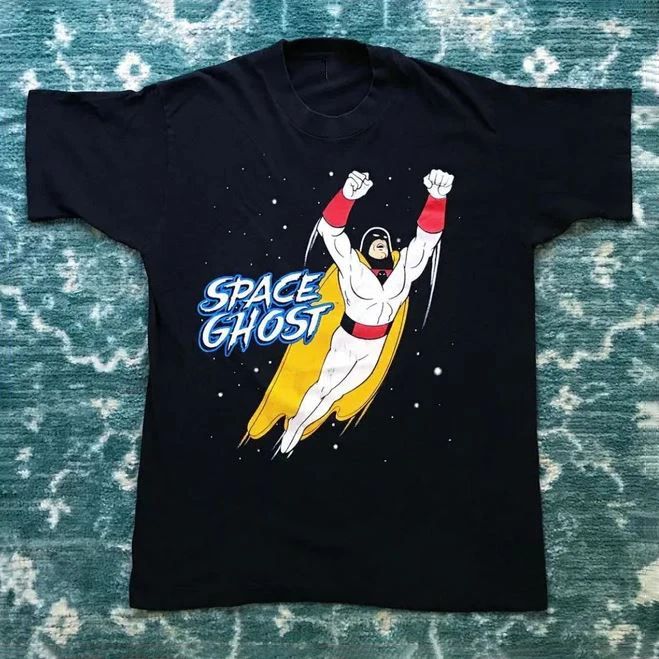 Space Ghost Brak Black Tee Cotton Unisex Shirt Full Size 8D991 Unisex