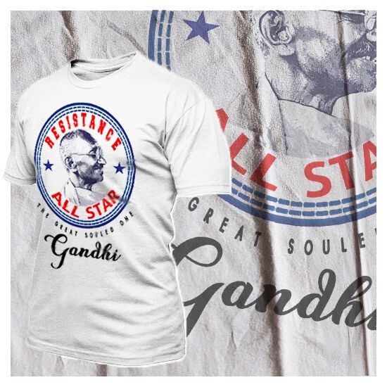 Yoga Zen Master Peaceful Resistance Leader And Civil Rights Activist Gandhi New Unisex