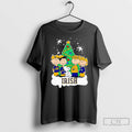 Premium Peanuts Characters Notre Dame Fighting Irish Christmas Tree T Shirts Unisex