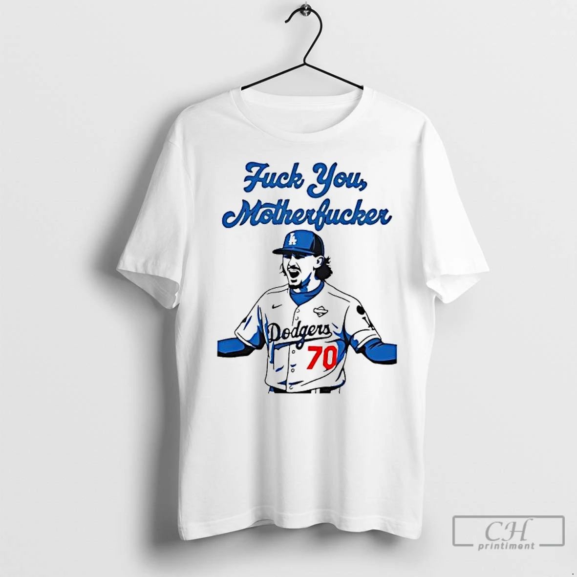 Premium Justin Wrobleski Fuck You Motherfucker La Dodgers Unisex