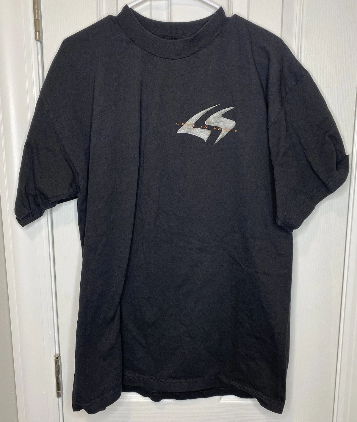 Alstyle Men’s Vintage Lost In Space “mission Control” T Shirt Black Size XL Unisex