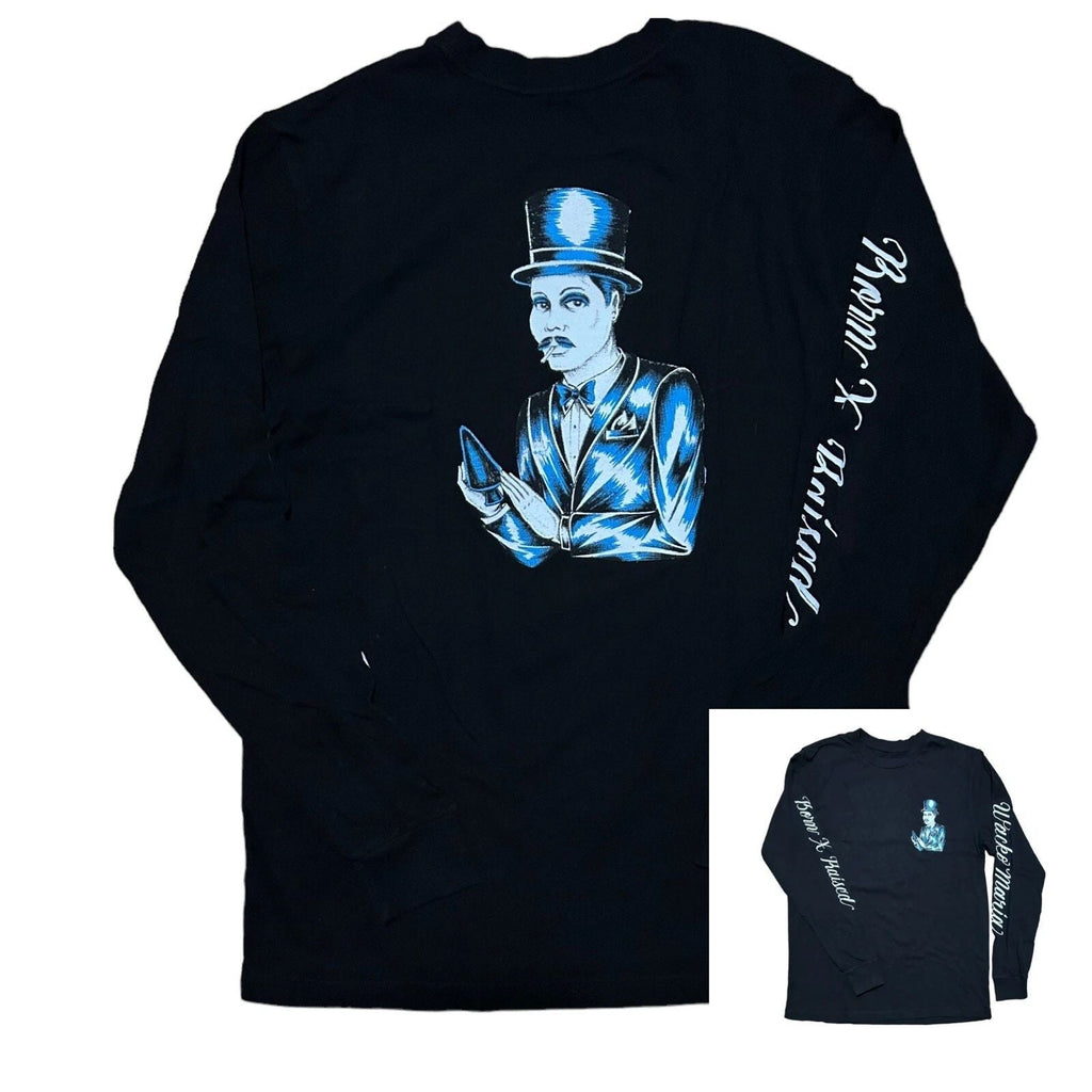 Born X Raised X Wacko Maria Long Sleeve T Shirt Small Black NEW NWOT Unisex