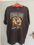 Vintage Indiana Jones Graphic T Shirt Black xlarge - Fair Condition Unisex