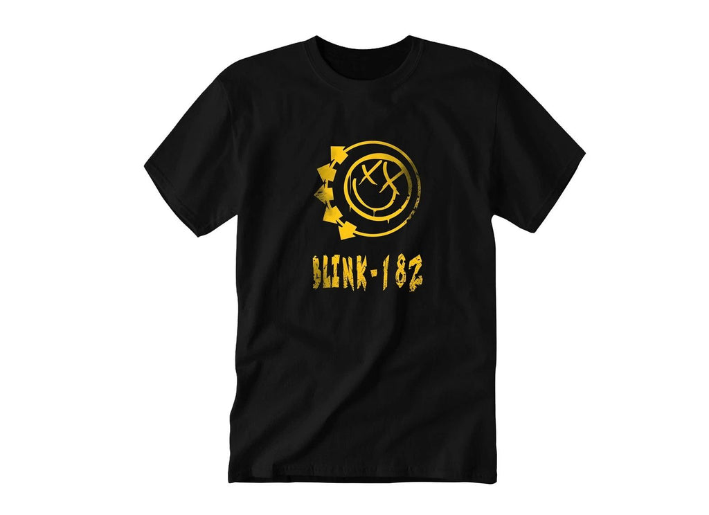 Blink 182 Punk Rock Band Yellow Emblem | Youth & Adult Unisex Tee Tshirt Unisex