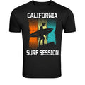 California Surf Session - Vintage Surfer Beach Graphic Unisex