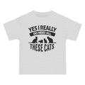 Cat Lover's Tee: Yes, I Really Do Need All These Cats Extended sizes Unisex