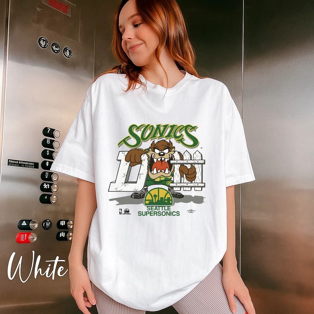 Vintage 1995 Seattle Supersonics “Taz” Basketball Graphic Unisex