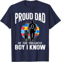 Autism Awareness for Proud Dad Support Autistic Kids Unisex