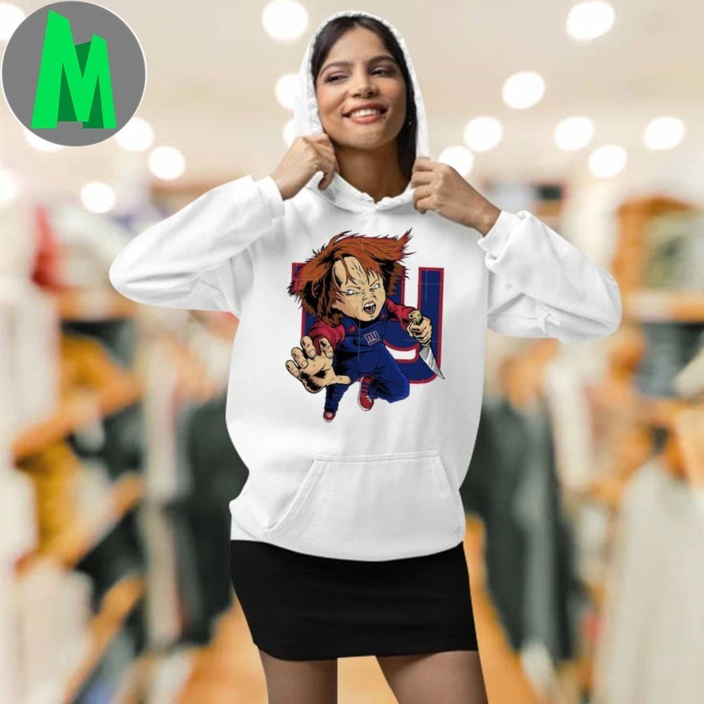 Chucky New York Giants Logo Shirt Unisex