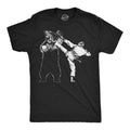 Mens Funny T Shirts Karate Kicked Bear Sarcastic Fighting Graphic Tee Unisex