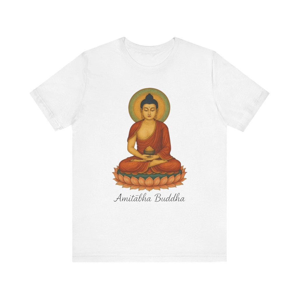 Amitabha Buddha Unisex Jersey Tee, Spiritual Shirt, Meditation ,Buddhism Unisex