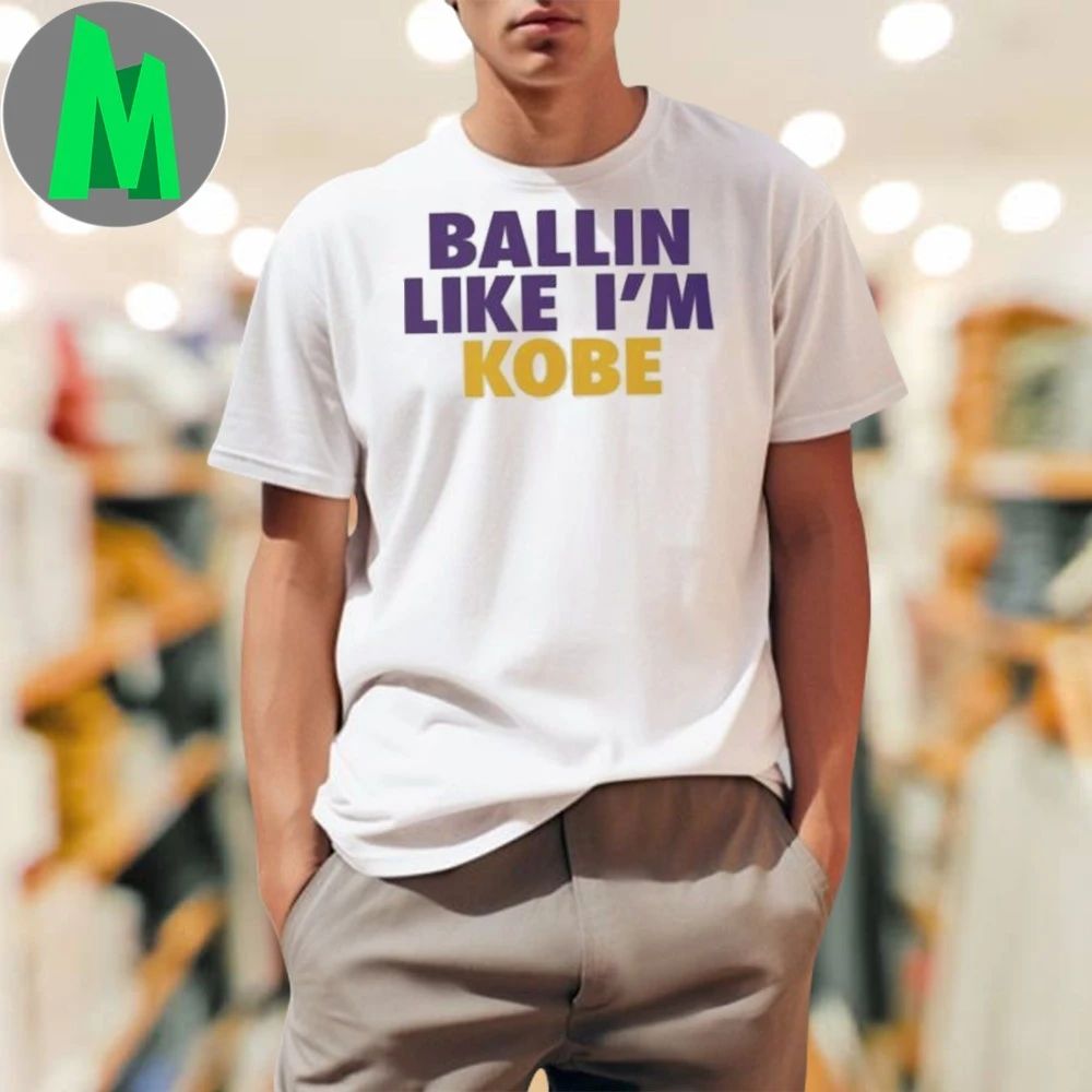 G Herbo BLIK Statement Ballin Like I’m Kobe Shirt Unisex