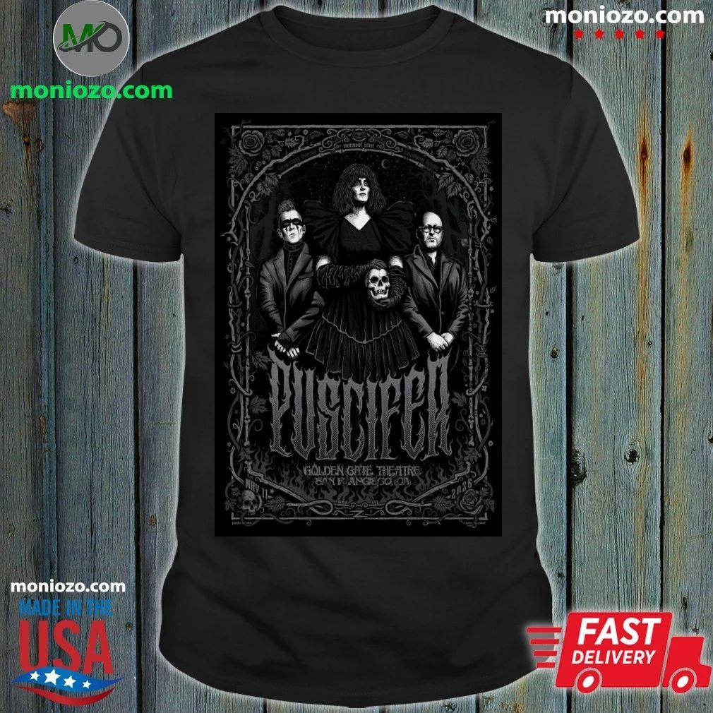 Original Puscifer May 11 2026 Golden Gate Theatre In San Francisco CA Poster Shirt Unisex