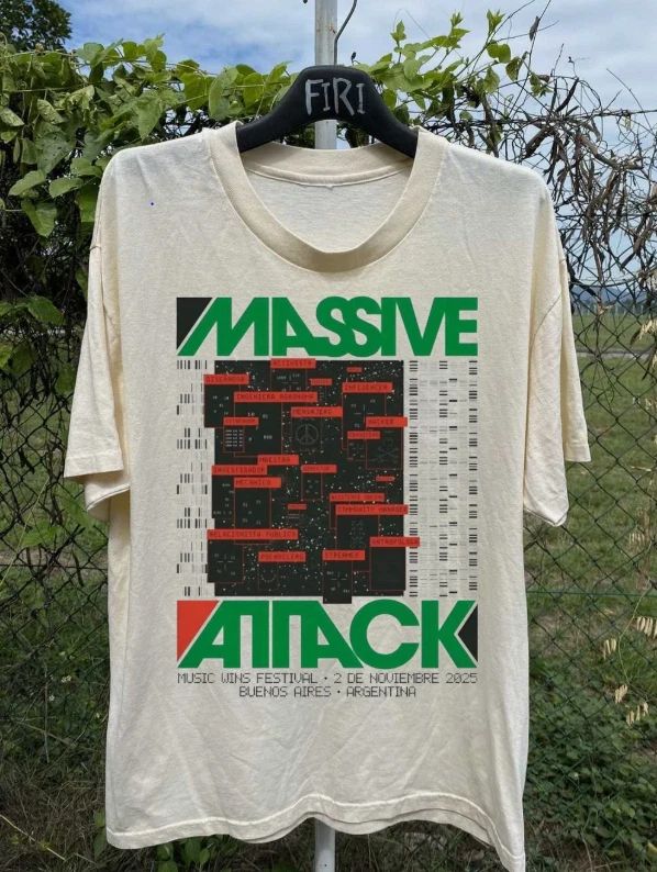 Collection Massive Attack New Poster Band Full size S to 5XL Unisex