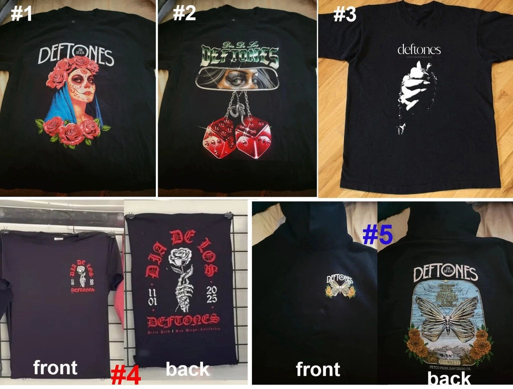 Exclusive Dia De Los Deftones San Diego, CA 2025 Merch reprint or Unisex