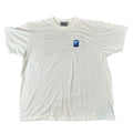 Vintage Speedo Mens White Graphic Shirt Surf Tropical Graphic Tee Size 3XL 2003 Unisex