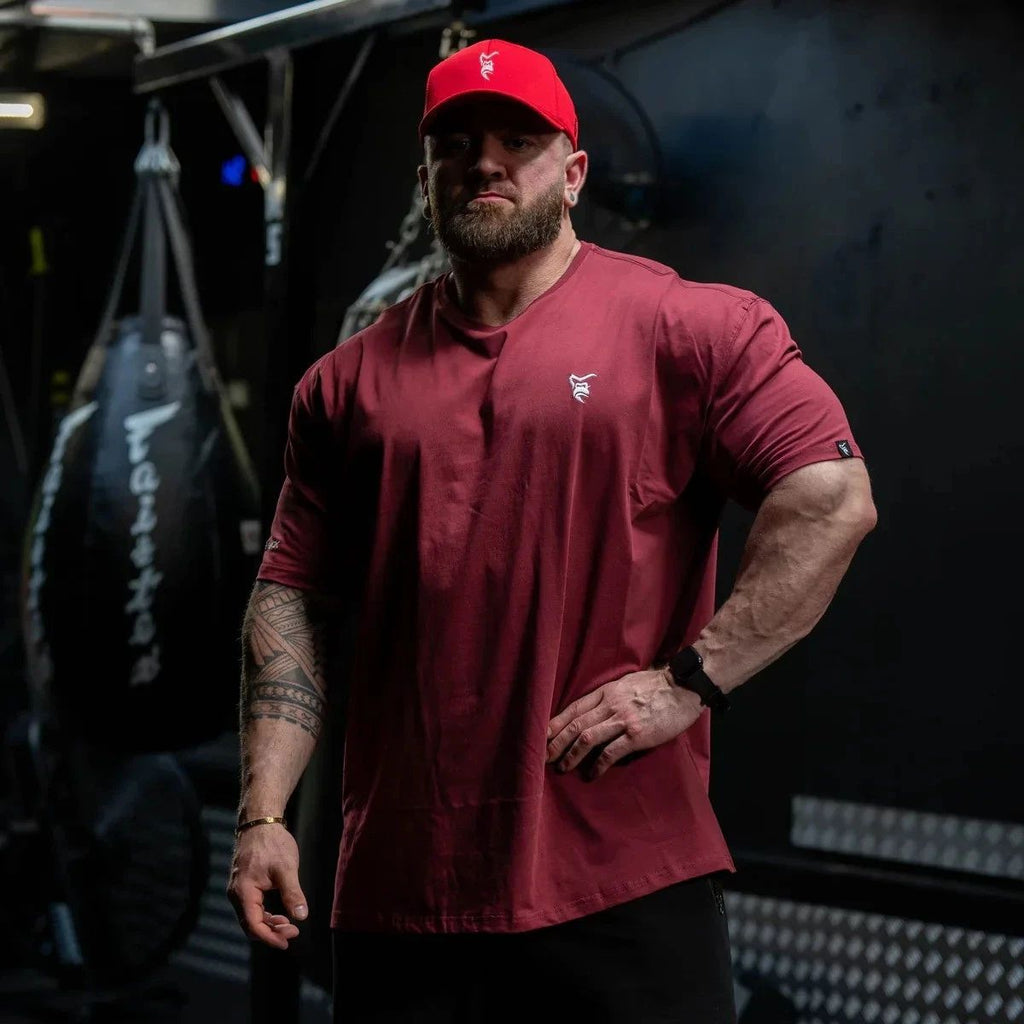 Men's Sport Gym Fitness Training 100% Cotton Oversized Graphic Printed Tshirt Unisex