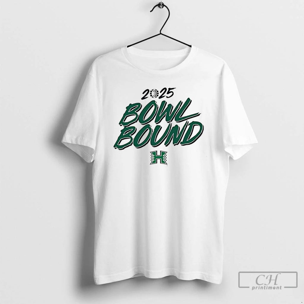 Classic Hawaii Rainbow Warriors 2025 Bowl Bound T Shirts Unisex