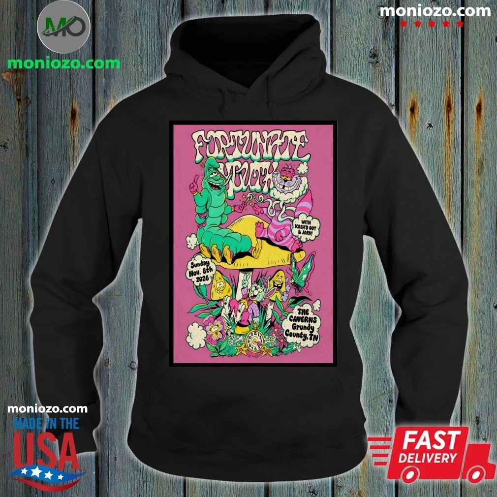 Original Fortunate Youth At The Caverns On Nov 8 2026 Poster Shirt Unisex