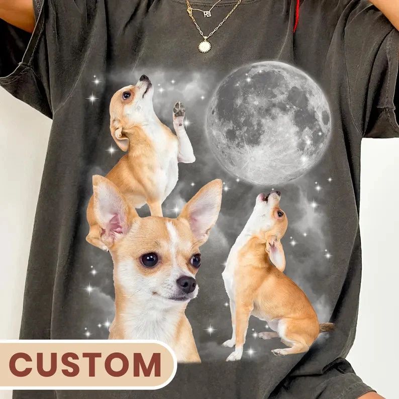 Custom Retro Pet Comfort Tee Personalized Dog Cat Lover Vintage Style Unisex